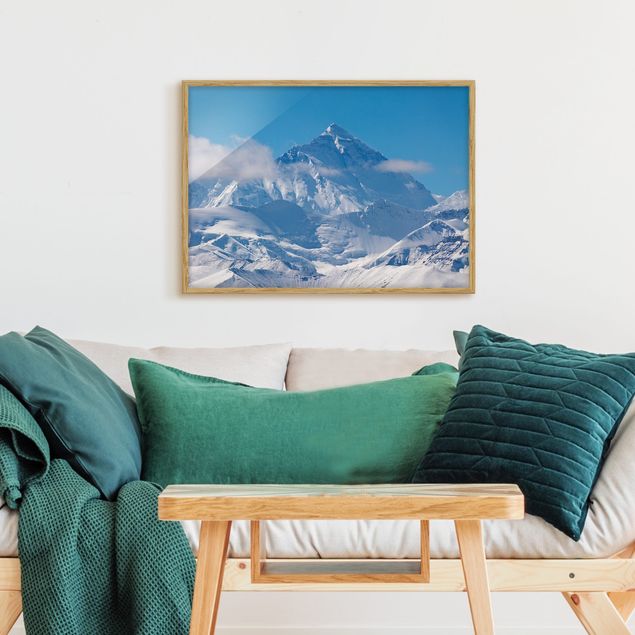 Wanddeko Schlafzimmer Mount Everest
