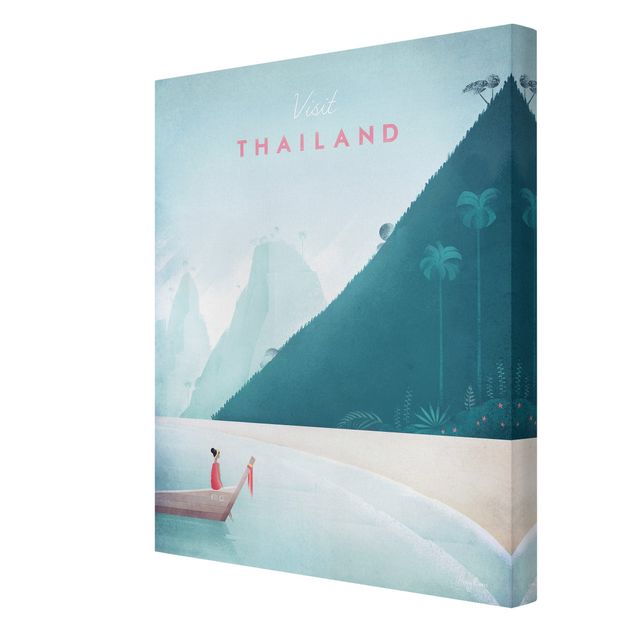 Wanddeko Büro Reiseposter - Thailand