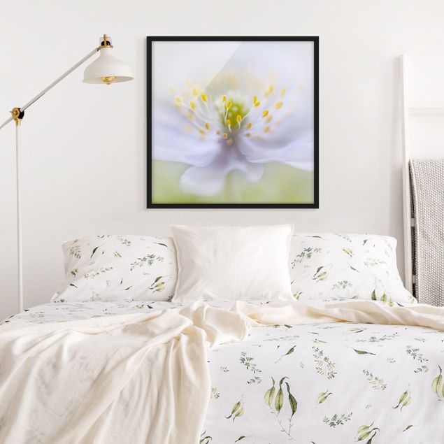 Wanddeko Schlafzimmer Anemonen Schönheit