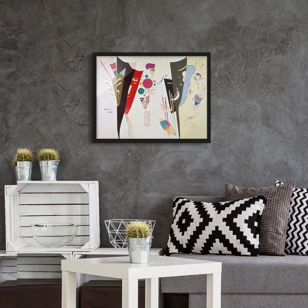 Wanddeko Schlafzimmer Wassily Kandinsky - Wechselseitiger Gleichklang