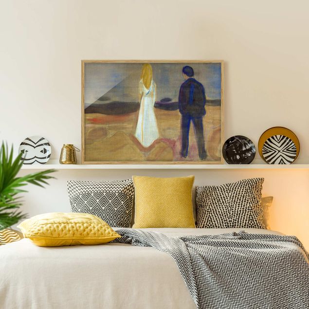 Wanddeko Wohnzimmer Edvard Munch - Zwei Menschen