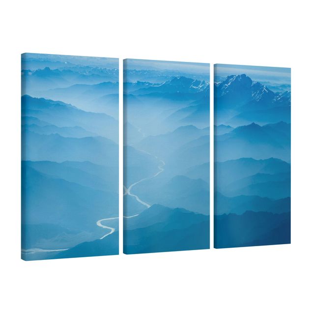 Wanddeko Flur Blick über den Himalaya