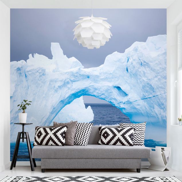 Wanddeko Wohnzimmer Antarktischer Eisberg