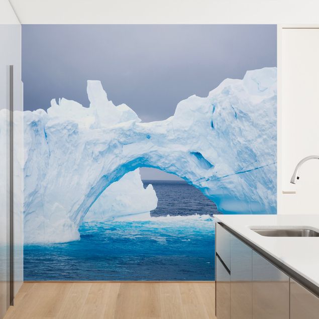 Wanddeko Schlafzimmer Antarktischer Eisberg