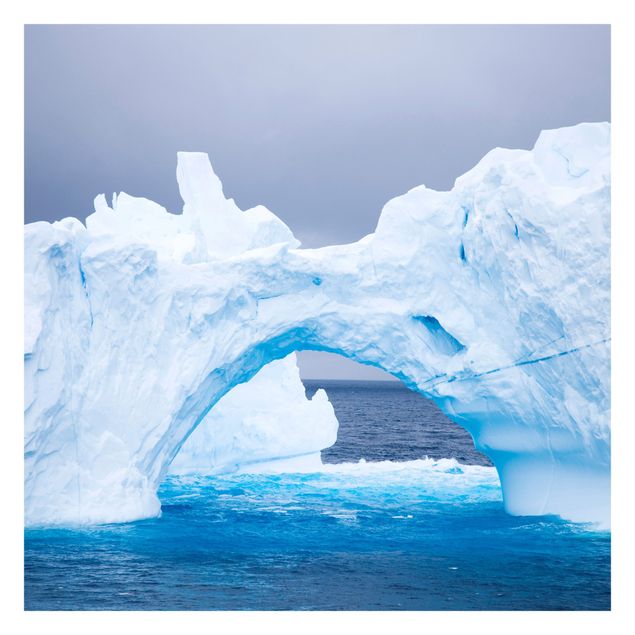 Wanddeko Büro Antarktischer Eisberg