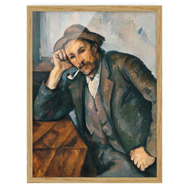 Wanddeko Schlafzimmer Paul Cézanne - Der Raucher