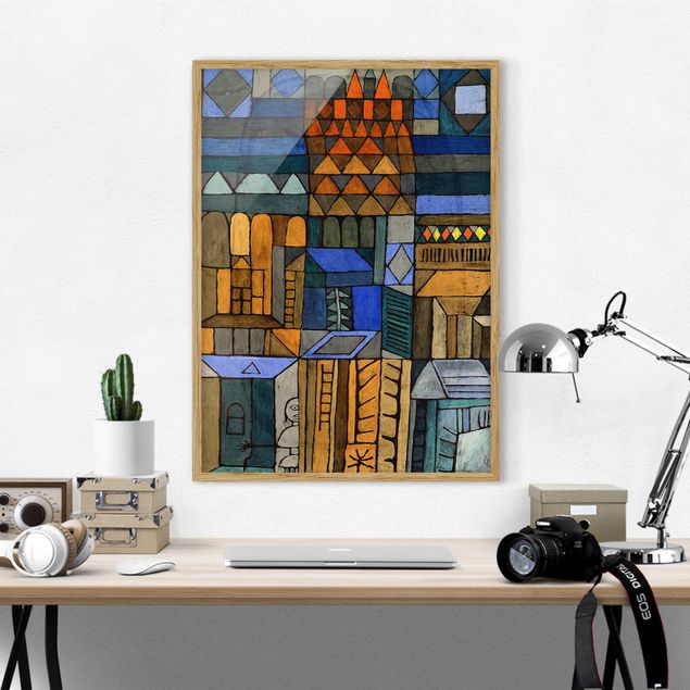 Wanddeko Wohnzimmer Paul Klee - Beginnende Kühle