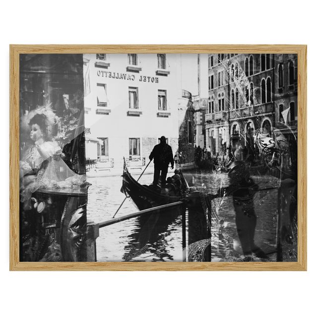 Wanddeko Esszimmer Venice Reflections