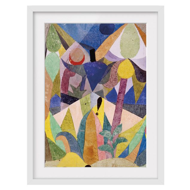 Wanddeko Flur Paul Klee - Mildtropische Landschaft