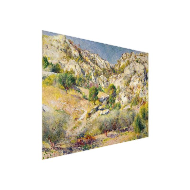 Wanddeko Flur Auguste Renoir - Felsen bei Estaque