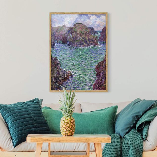 Impressionismus Bilder kaufen Claude Monet - Port Goulphar