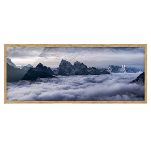 Wanddeko Flur Wolkenmeer im Himalaya