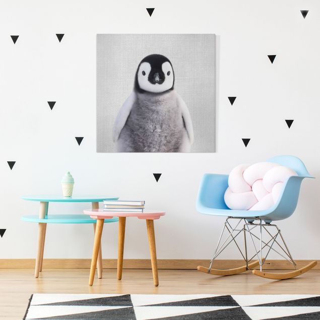 Wanddeko Wohnzimmer Baby Pinguin Pepe