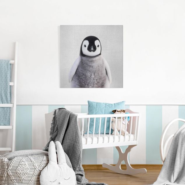 Wanddeko Schlafzimmer Baby Pinguin Pepe