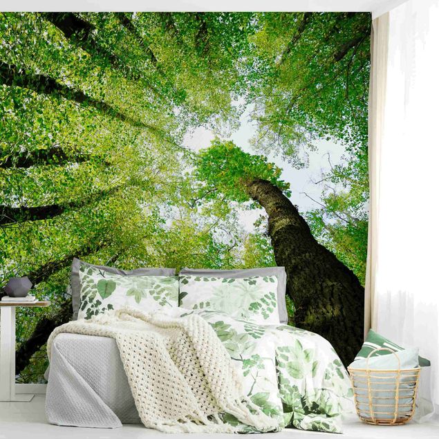 Wanddeko Schlafzimmer Bäume des Lebens