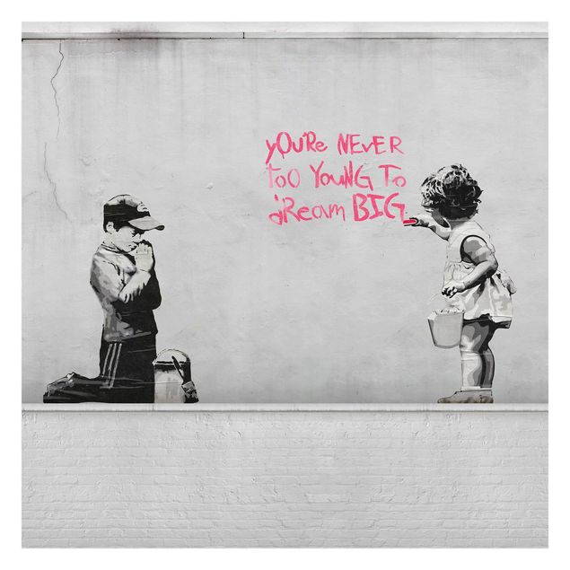 Wanddeko Treppenhaus Dream Big - Brandalised ft. Graffiti by Banksy