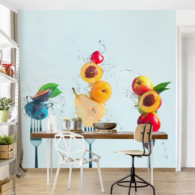 Wanddeko Büro Fruchtsalat