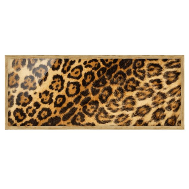 Wanddeko Flur Jaguar Skin