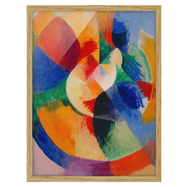 Wanddeko Esszimmer Robert Delaunay - Kreisformen, Sonne
