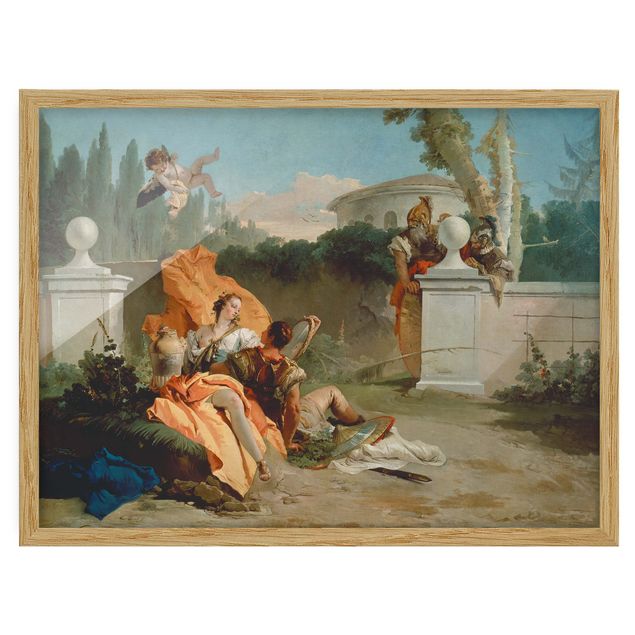 Wanddeko Flur Giovanni Battista Tiepolo - Rinaldo und Armida