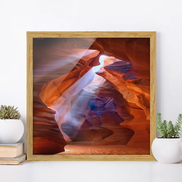 Deko 3D Lichtspiel im Antelope Canyon