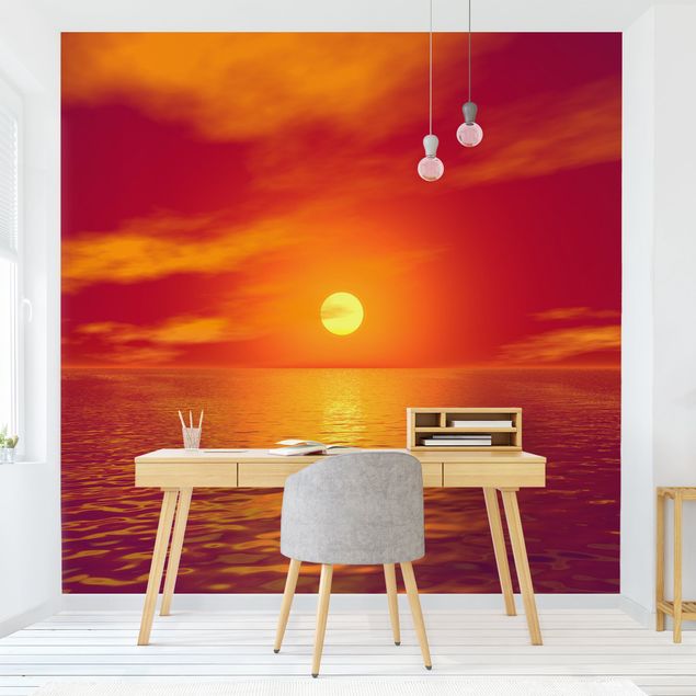 Wanddeko Wohnzimmer Beautiful Sunset