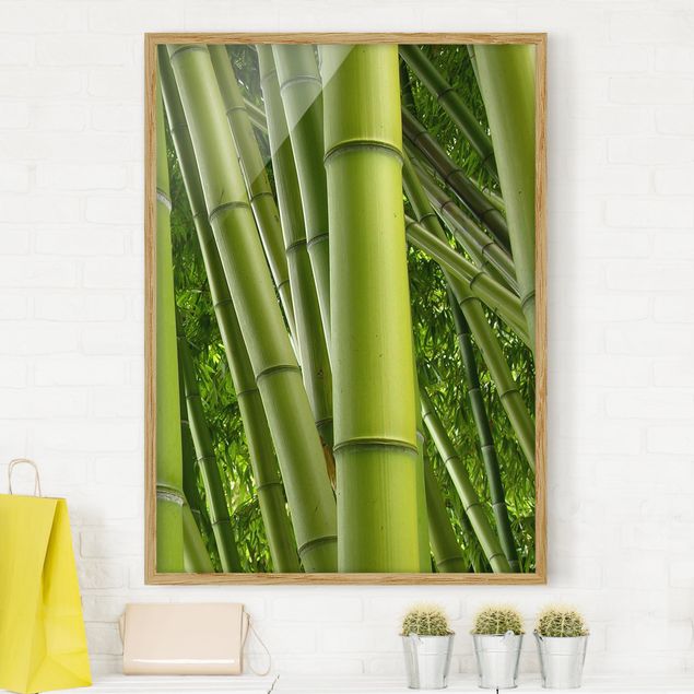 Wanddeko Schlafzimmer Bamboo Trees No.2
