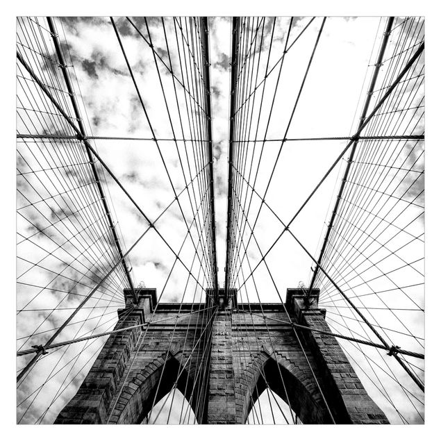 Wanddeko Esszimmer Brooklyn Bridge in Perspektive