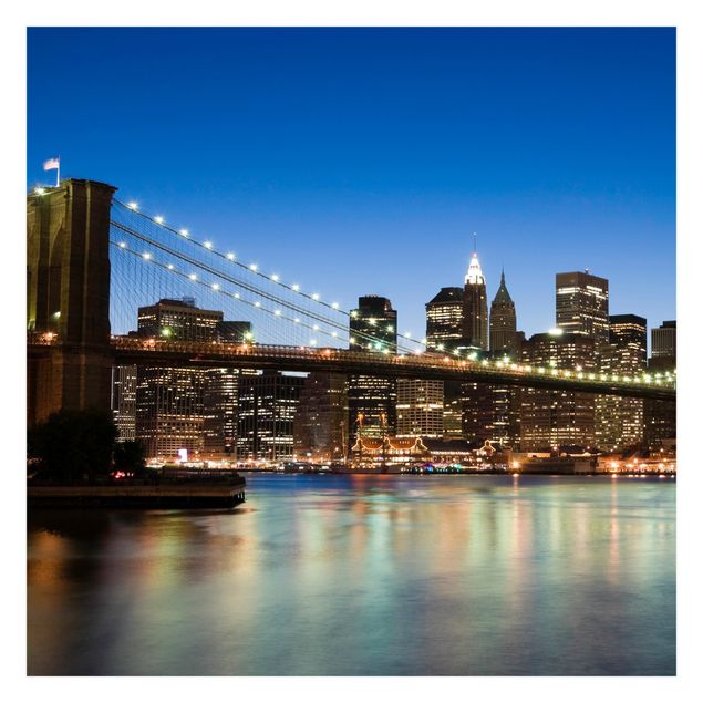 Wanddeko Flur Brooklyn Brücke in New York