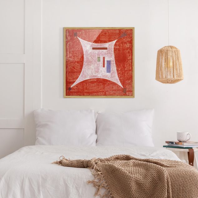 Wanddeko Schlafzimmer Wassily Kandinsky - Vier Ecken