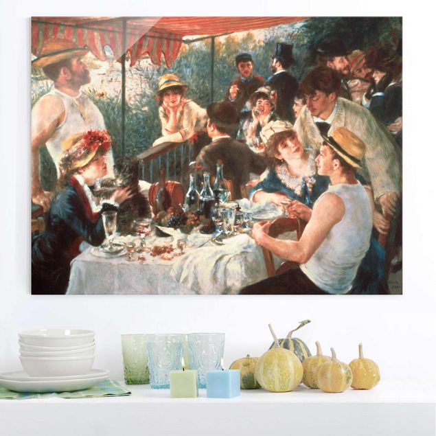 Wanddeko Treppenhaus Auguste Renoir - Das Frühstück der Ruderer