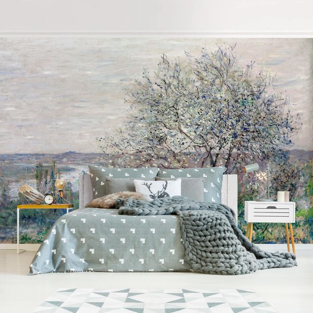 Wanddeko beige Claude Monet - Frühlingsstimmung