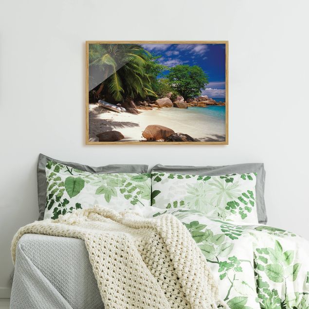 Wanddeko Schlafzimmer Honeymoon in Hawaii