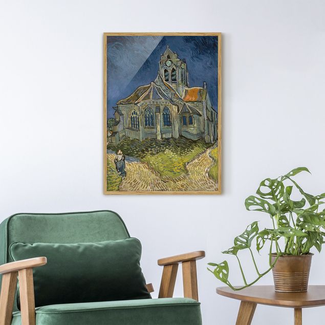 Bilder Impressionismus Vincent van Gogh - Kirche Auvers-sur-Oise