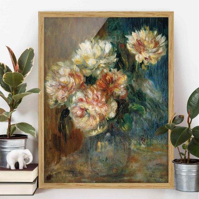 Impressionismus Bilder kaufen Auguste Renoir - Vase Pfingstrosen