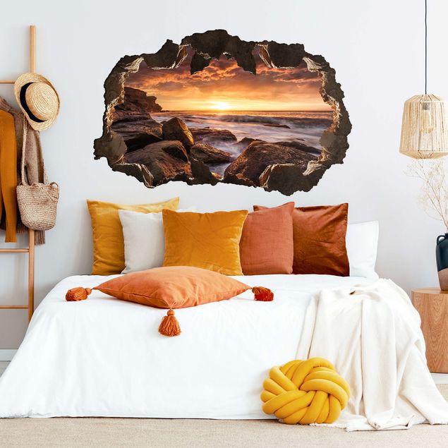 Wanddeko Schlafzimmer 3D Cape Solander