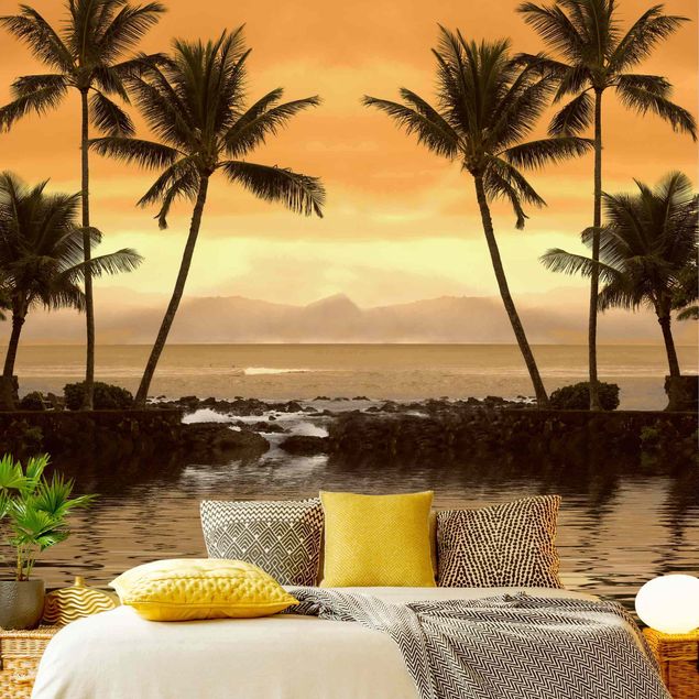 Wanddeko Esszimmer Caribbean Sunset I