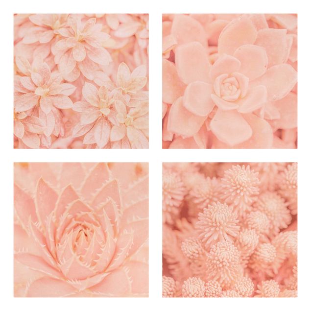 Wanddeko Schlafzimmer Rosa Blütenzauber