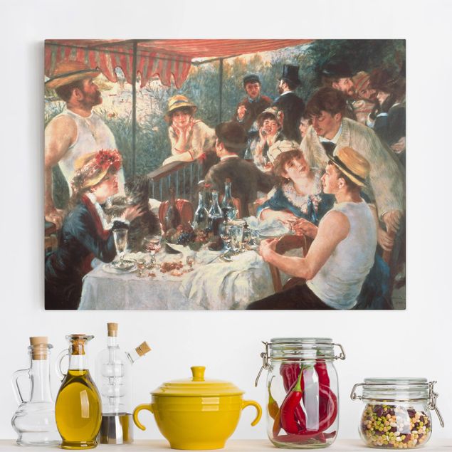 Wanddeko bunt Auguste Renoir - Das Frühstück der Ruderer