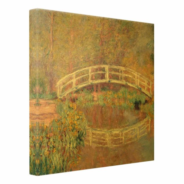 Wanddeko Esszimmer Claude Monet - Brücke Monets Garten