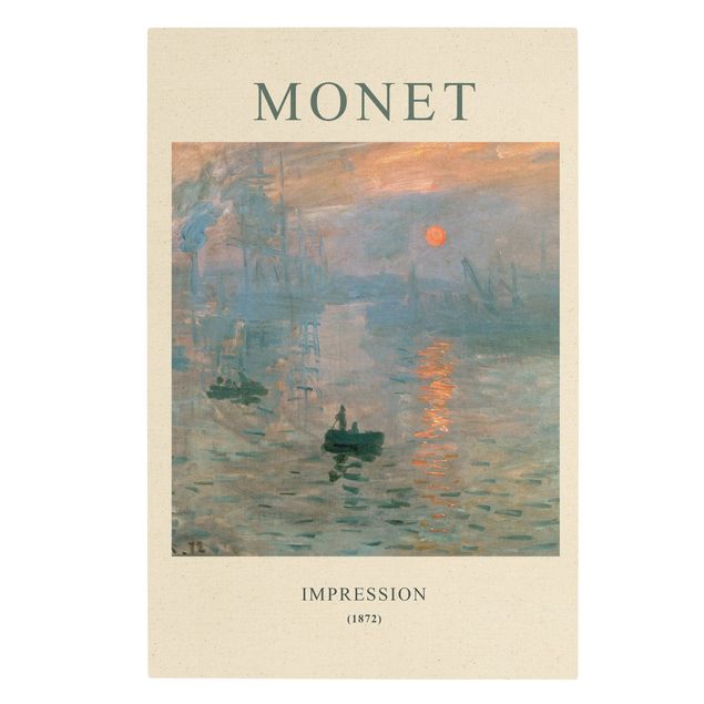 Kunststile Claude Monet - Impression - Museumsedition