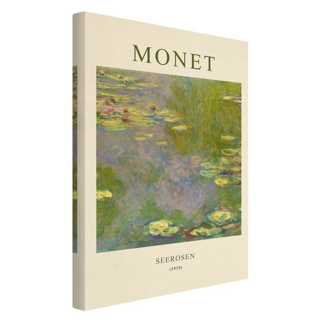 Wanddeko Büro Claude Monet - Seerosen - Museumsedition