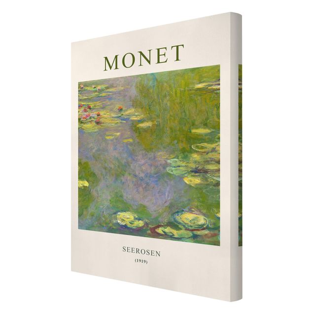 Wanddeko Büro Claude Monet - Seerosen - Museumsedition