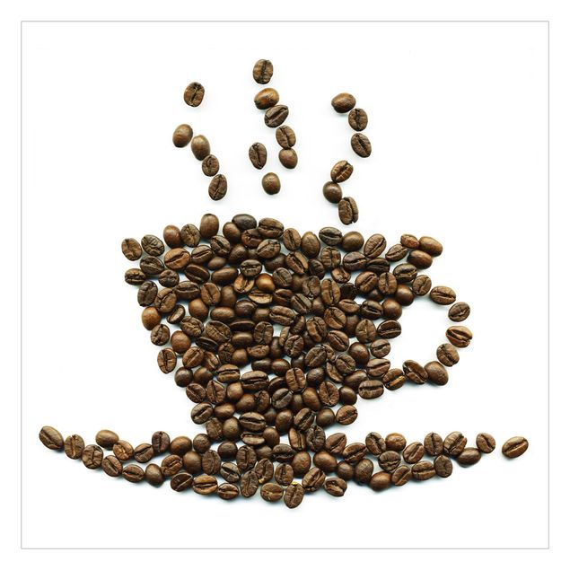 moderne Fototapete Coffee Beans Cup