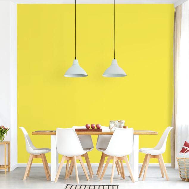 Wanddeko Wohnzimmer Colour Lemon Yellow