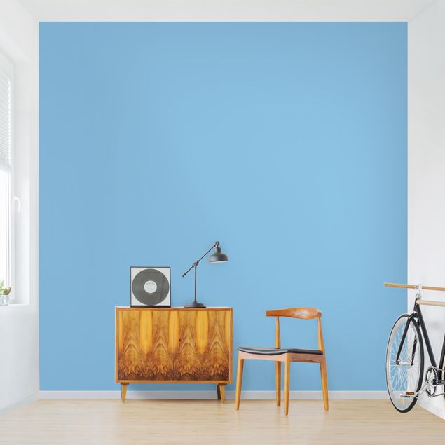 Wanddeko Wohnzimmer Colour Light Blue