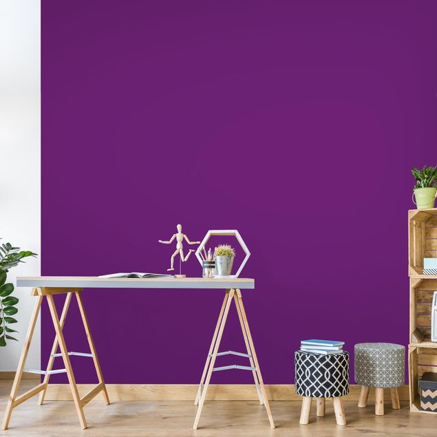 Wanddeko Flur Colour Purple
