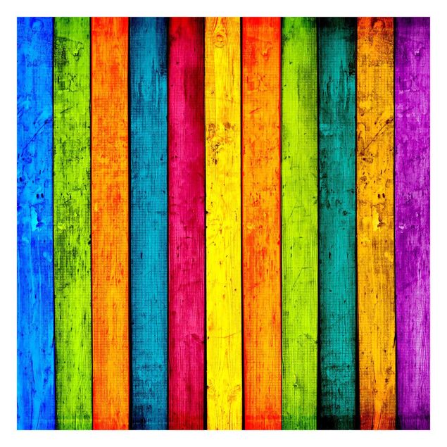 Wanddeko Jungenzimmer Colourful Palisade