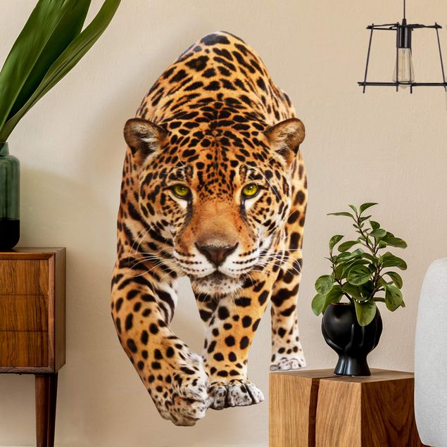 Wanddeko Schlafzimmer Creeping Jaguar