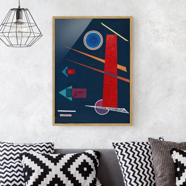 Expressionismus Bilder Wassily Kandinsky - Mächtiges Rot